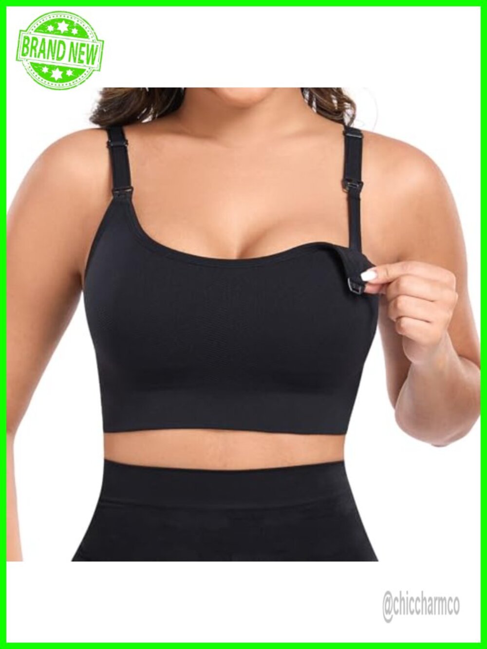 Wireless Nursing Bra Maternity Bralette, Non-Padded Full Coverage